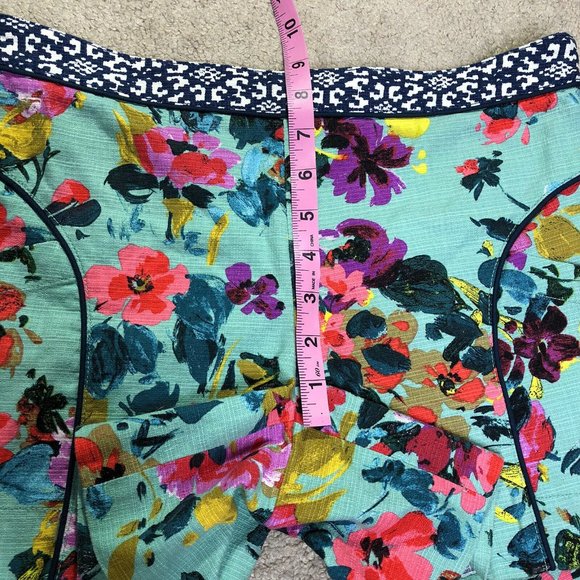 Anthropologie Cartonnier Floral Print Shorts - Picture 7 of 12